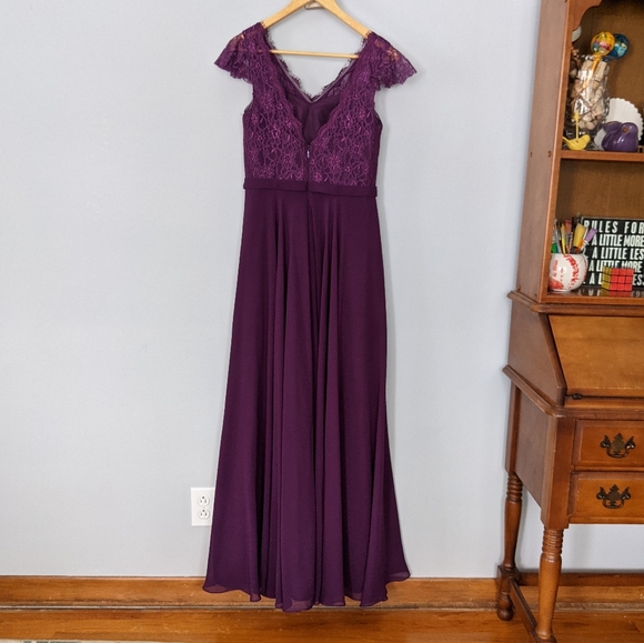 Purple Formal Dress - Picture 3 of 9
